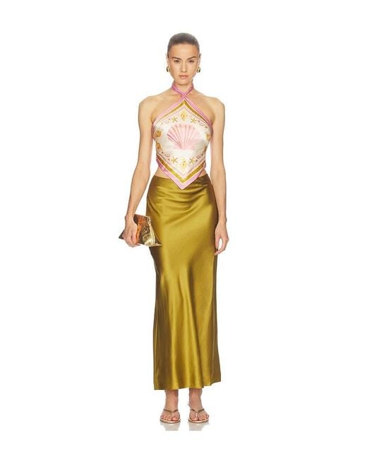 retroféte Multicolor Jamie Top