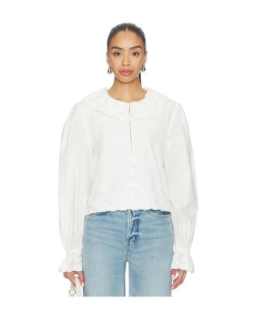 Stone Cold Fox White X Revolve Abigail Top