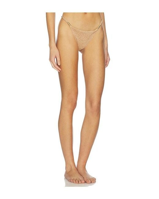 Devon Windsor White Zack Bikini Bottom
