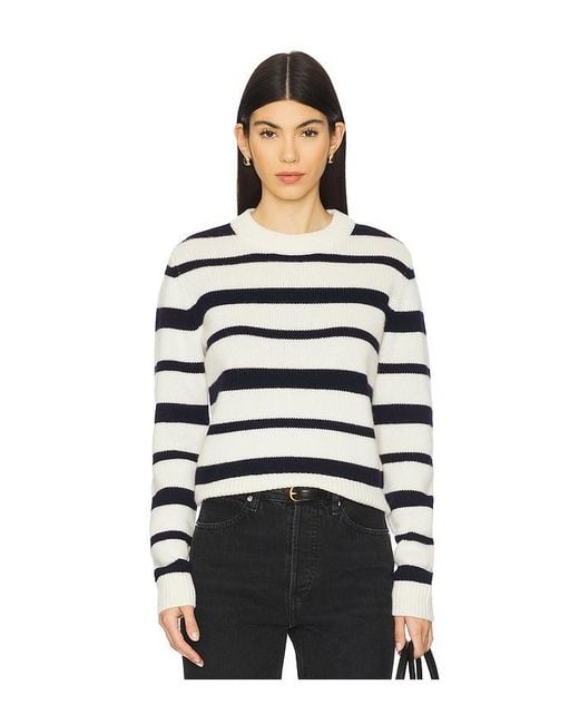 AEXAE White Cashmere Crew Neck Jumper
