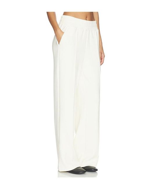 Varley White The Wide Leg Pant