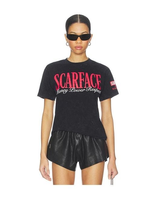 Reason Red Scarface Washed Tee for men