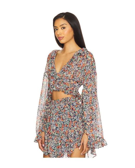 AFRM Multicolor Clinton Top