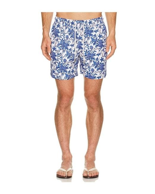 ARRELS Barcelona Blue Marmaris X Lazaro Rosa-Violan Classic Swim Shorts for men