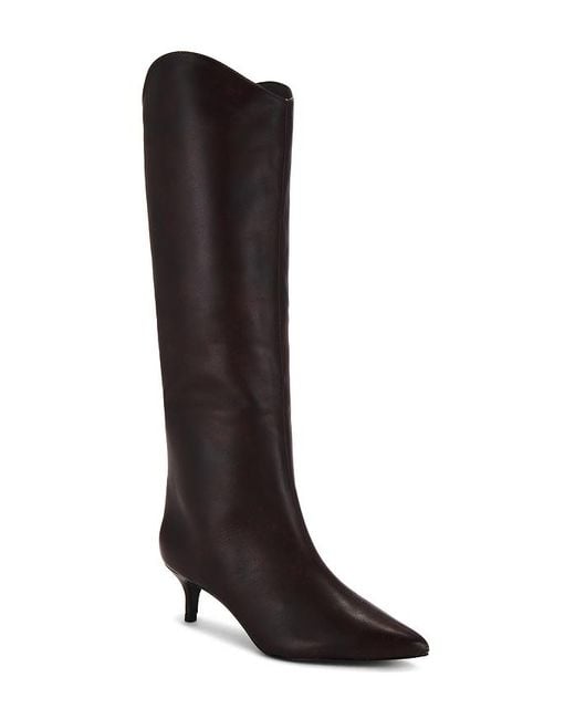 SCHUTZ SHOES Black Maryana Mid Boot