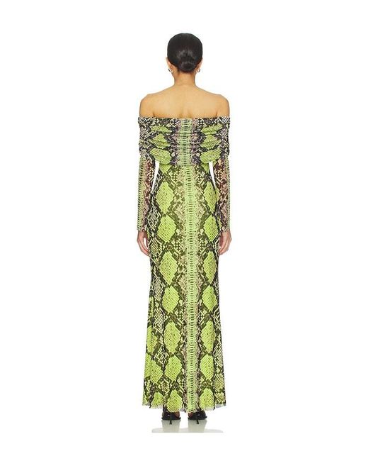 AFRM Green Thelma Dress