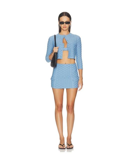 Devon Windsor Blue Reed Jacket
