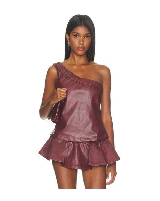 Nii HAI Red The Amelia Top