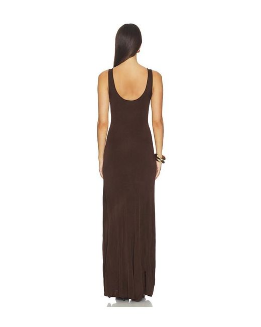 SRG Brown Octayvia Knit Gown