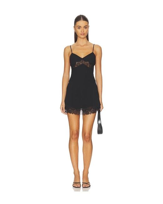 Lovers + Friends Black Anneli Mini Dress