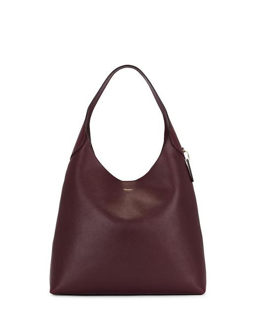 Bolso Hombro Brooklyn 39 En Color Burgundy Talla COACH de color Purple