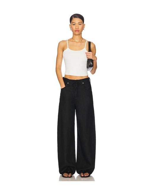 Citizens of Humanity Black Brynn Drawstring Trouser