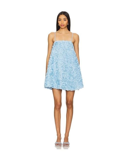Elliatt Blue Kaia Trapeze Mini Dress