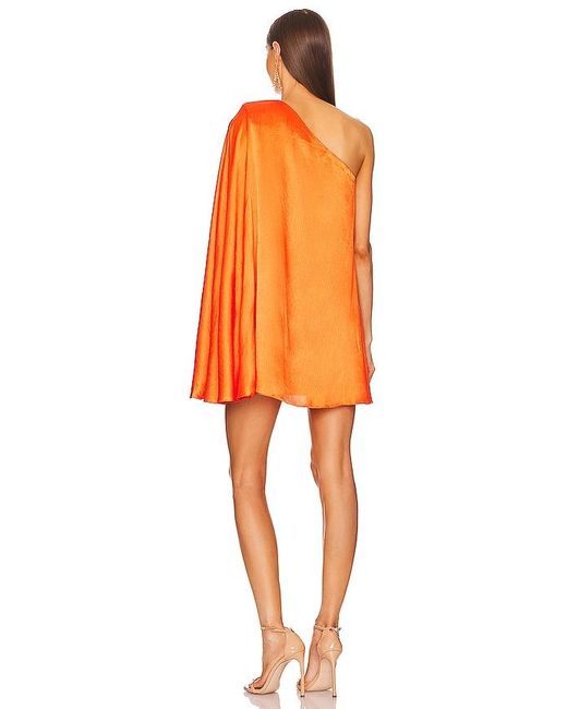 Michael Costello Orange X Revolve Barbara Mini Dress