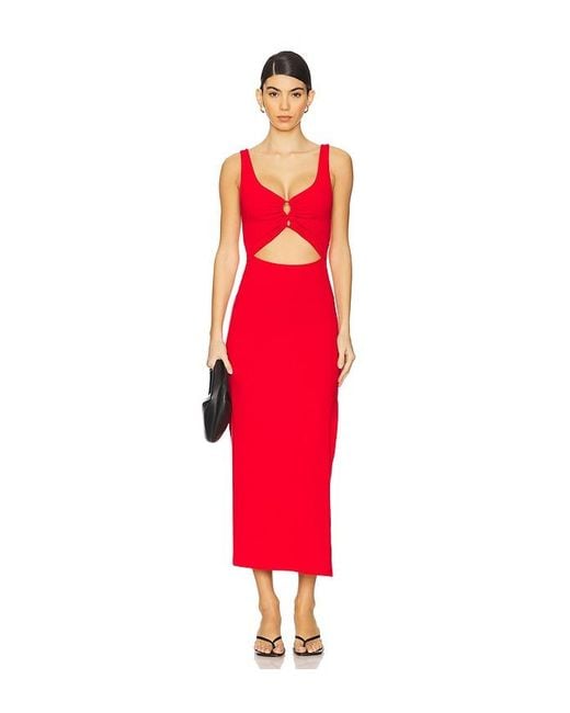 LSPACE Red Camille Dress