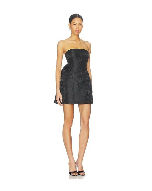 MORE TO COME Black Zelda Mini Dress