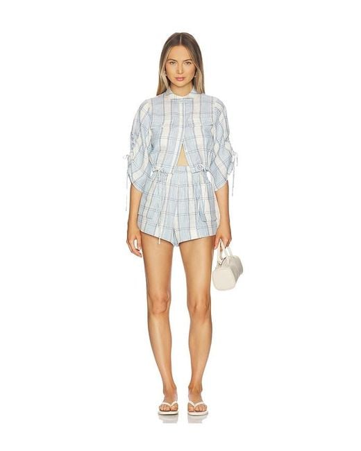Hevron White Eva Top