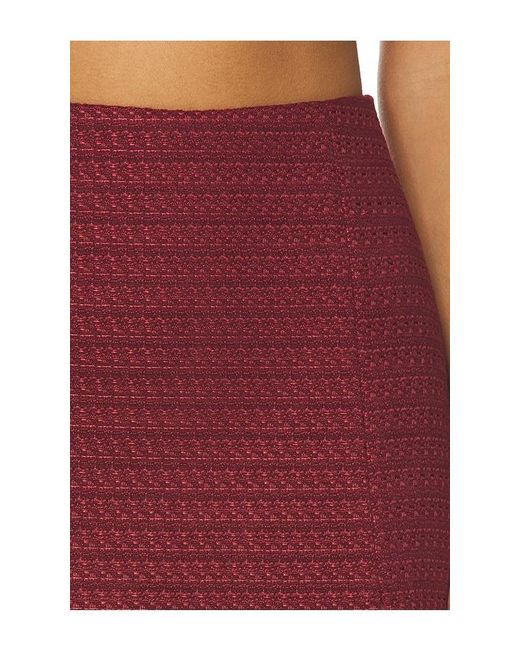 Amanda Uprichard Red Dale Skort