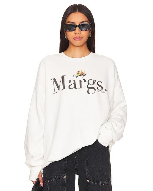 The Laundry Room White Spicy Margs Jumper