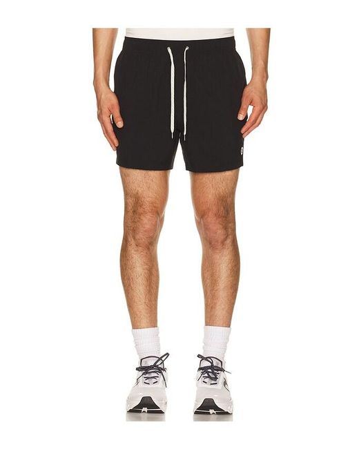 vuori Black Kore Lined 5 Short for men
