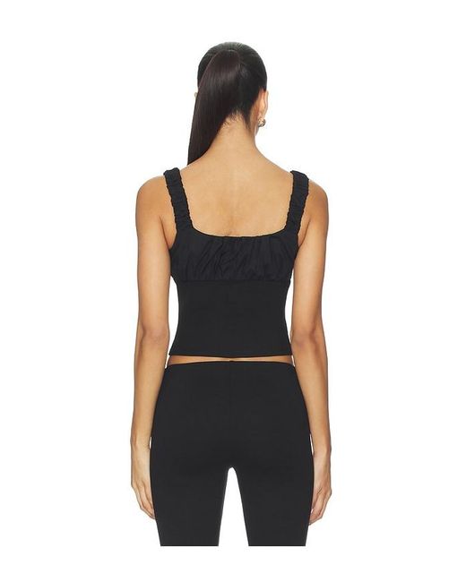 MAJORELLE Black Tate Top