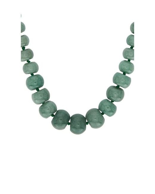 Shashi Blue Beaded Necklace