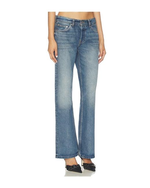 EB DENIM Blue Miley Slouchy Bootcut