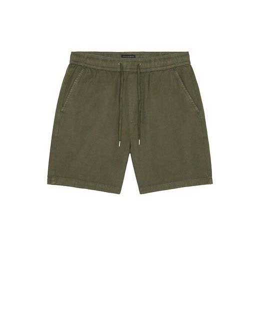 AllSaints Green Folgate Shorts for men