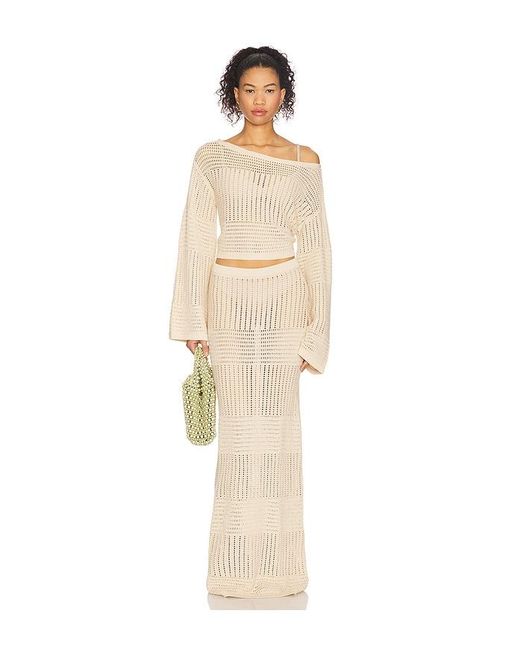 Lovers + Friends Natural Aneta Top