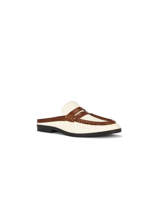 Jonathan Simkhai Multicolor Dean Canvas Combo Loafer Mule