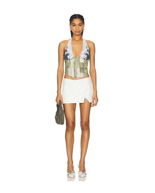 superdown White Minirock Laya