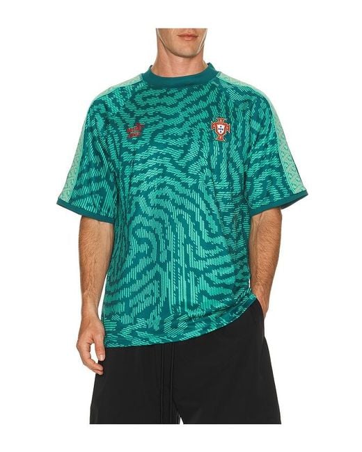 PUMA Green X Fpf X Salehe Bembury King Jersey for men