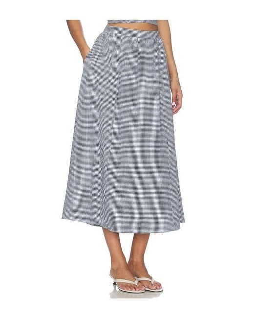 Astr Gray Wylda Skirt
