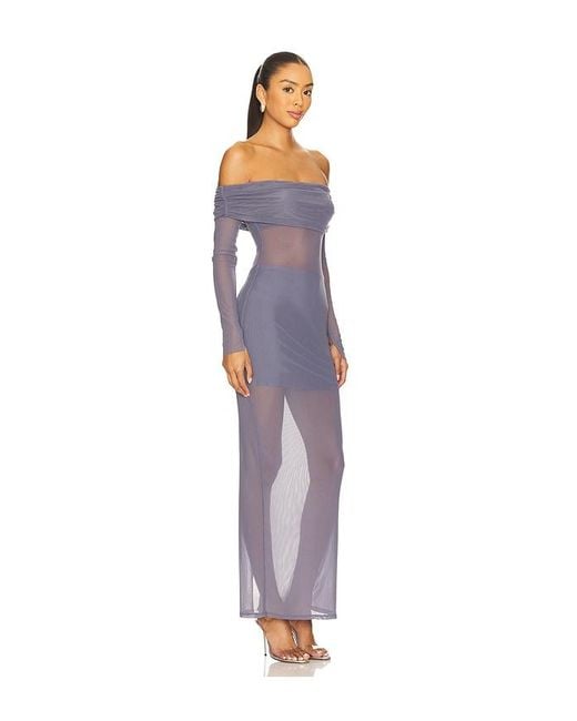 Lovers + Friends Blue Fio Maxi Dress