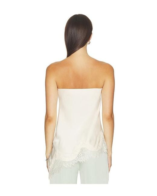 Elodie the Label Natural Lacey Top