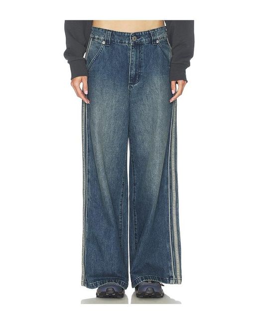 A.Brand Blue 99 Mega Baggy Jeans