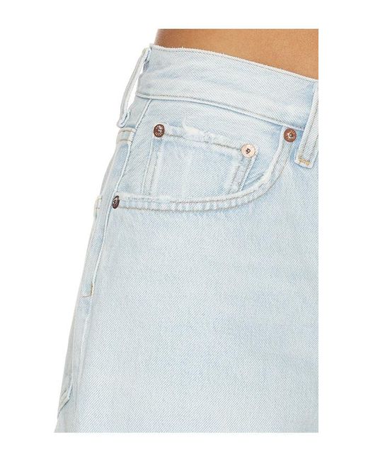 Agolde Blue Ramona Short