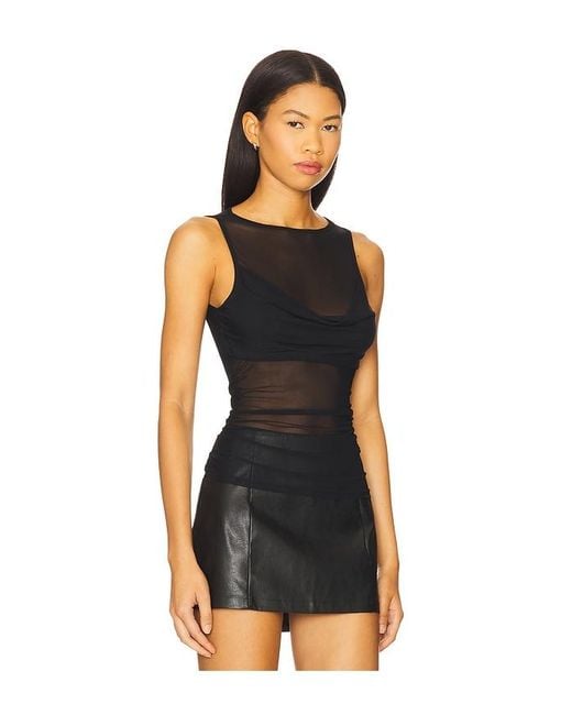 superdown Black Kimmy Tank Top