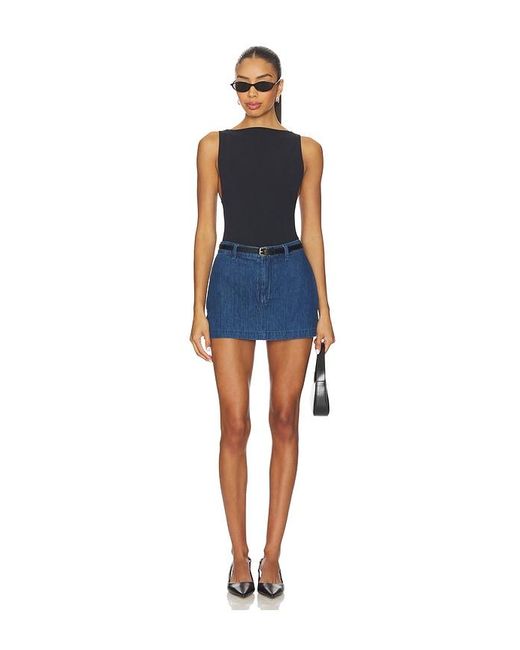 Amanda Uprichard Blue X Revolve Thalia Skort