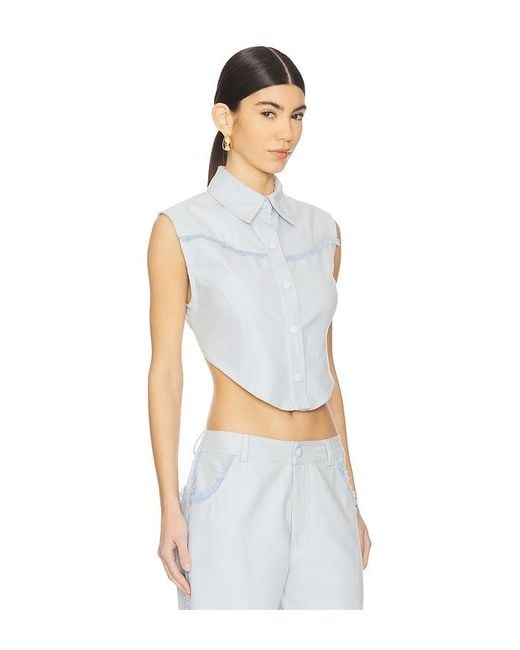 Rangel White Antonella Top