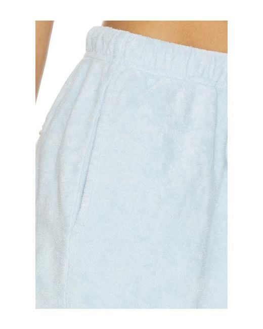 Bobi Blue Relaxed Terry Short
