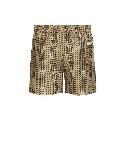 Oas Green Regalia Swim Shorts for men