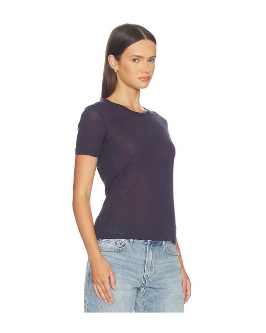 Anine Bing Blue Sylvie Tee