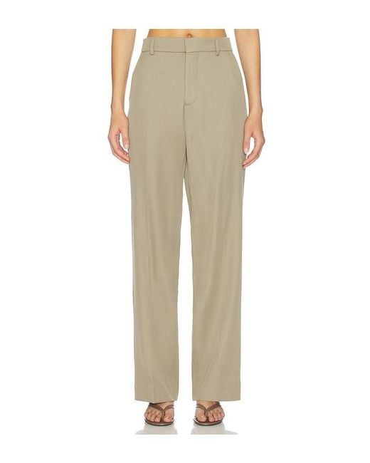 HOMMEGIRLS Natural Straight Leg Pant