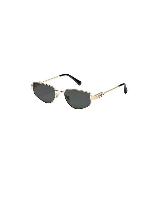 Quay Black Hit Single Sunglasses