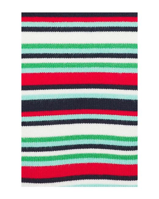Seven Wonders Multicolor Xyla Collared Long Sleeve Knit Top