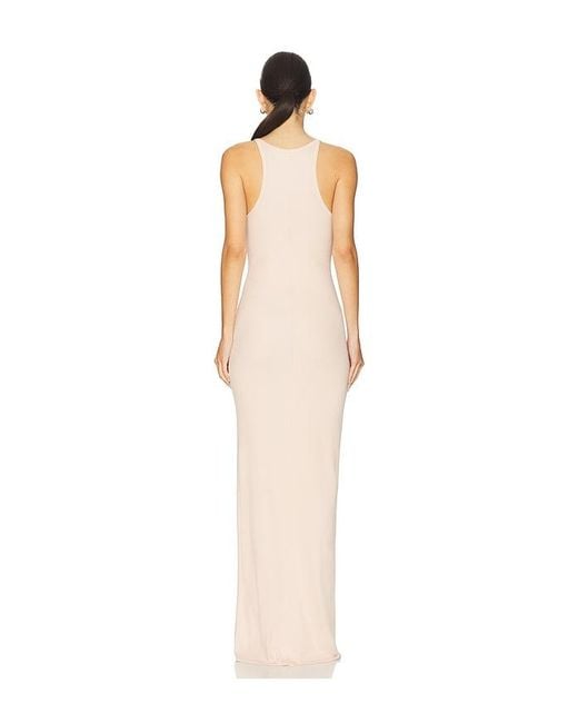 ÉTERNE White Tank Maxi Dress
