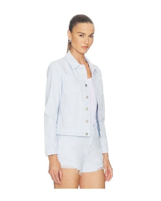 L'Agence White Celine Slim Femme Jacket
