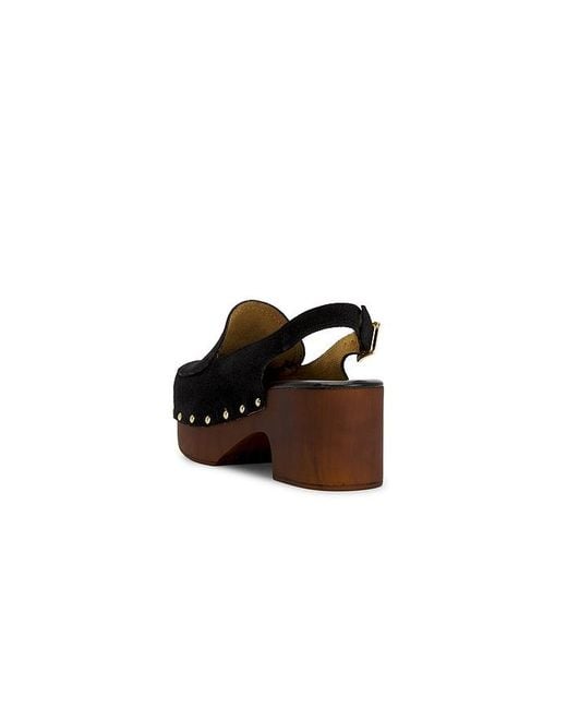 Seychelles Black Backlot Slingback Clog Pump