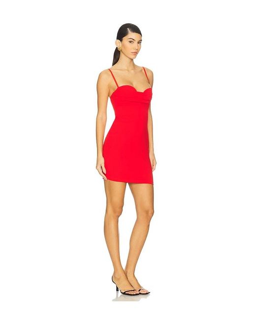 Nookie Red Lottie Mini Dress